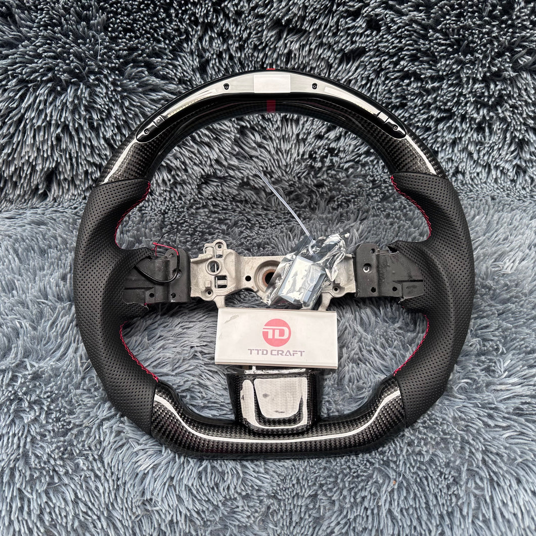 TTD Craft  2015-2021 WRX /STI  Carbon Fiber Steering wheel