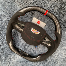 Charger l&#39;image dans la galerie, TTD Craft Cadillac 2020-2024 CT4  CT4-V Blackwing / CT5 CT5-V Blackwing / 2019-2024 XT4 Carbon Fiber Steering Wheel

