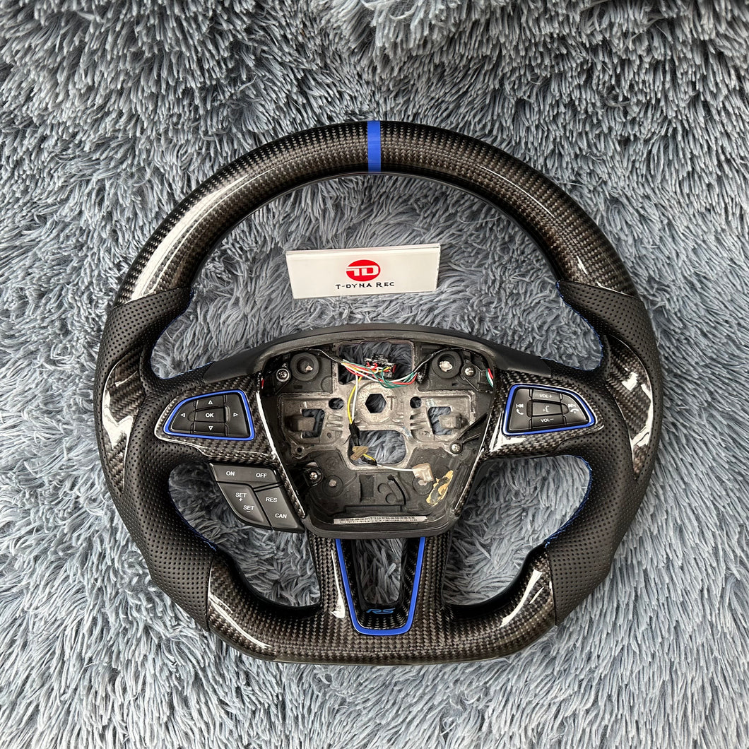 TTD Craft Ford 2015-2018  Focus Mk3 RS/ST Carbon Fiber Steering Wheel