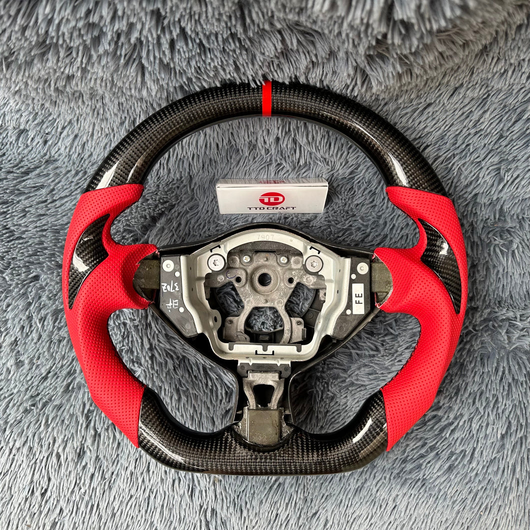 TTD Craft Nissan Z34 Carbon Fiber Steering Wheel