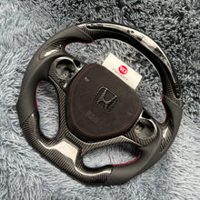 Load image into Gallery viewer, TTD Craft  9th gen Civic 2012-2015 Type R FK2  SI Carbon Fiber Steering Wheel
