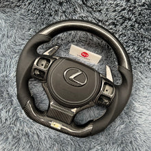 Charger l&#39;image dans la galerie, TTD Craft  Lexus  2014-2024 IS 250 350 300 CT200h  RC NX 200T  RC RCF  F sport  Carbon Fiber Steering Wheel
