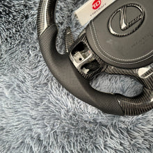 Charger l&#39;image dans la galerie, TTD Craft  Lexus  2014-2024 IS 250 350 300 CT200h  RC NX 200T  RC RCF  F sport  Carbon Fiber Steering Wheel
