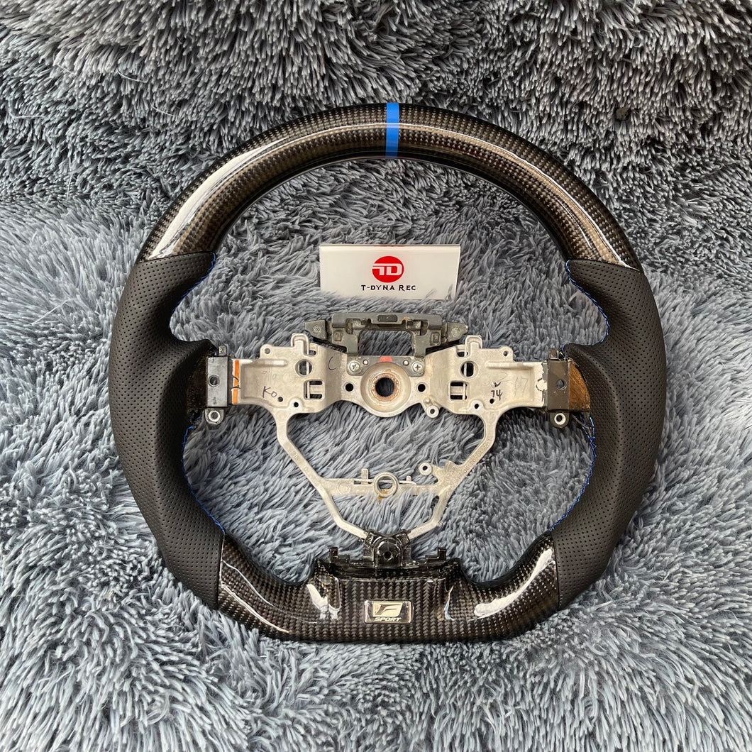 TTD Craft  2013-2015  Lexus GS350 450 / ES300 ES350 /RX 350 450 Carbon Fiber Steering Wheel