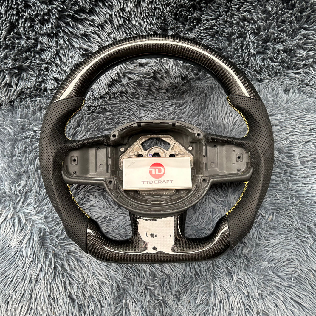 TTD Craft 2017-2023 Volvo S90 Carbon Fiber Steering Wheel