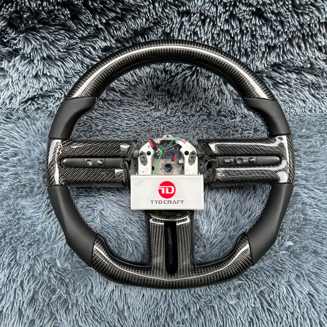 TTD Craft  2005-2009 Mustang  Carbon Fiber Steering Wheel