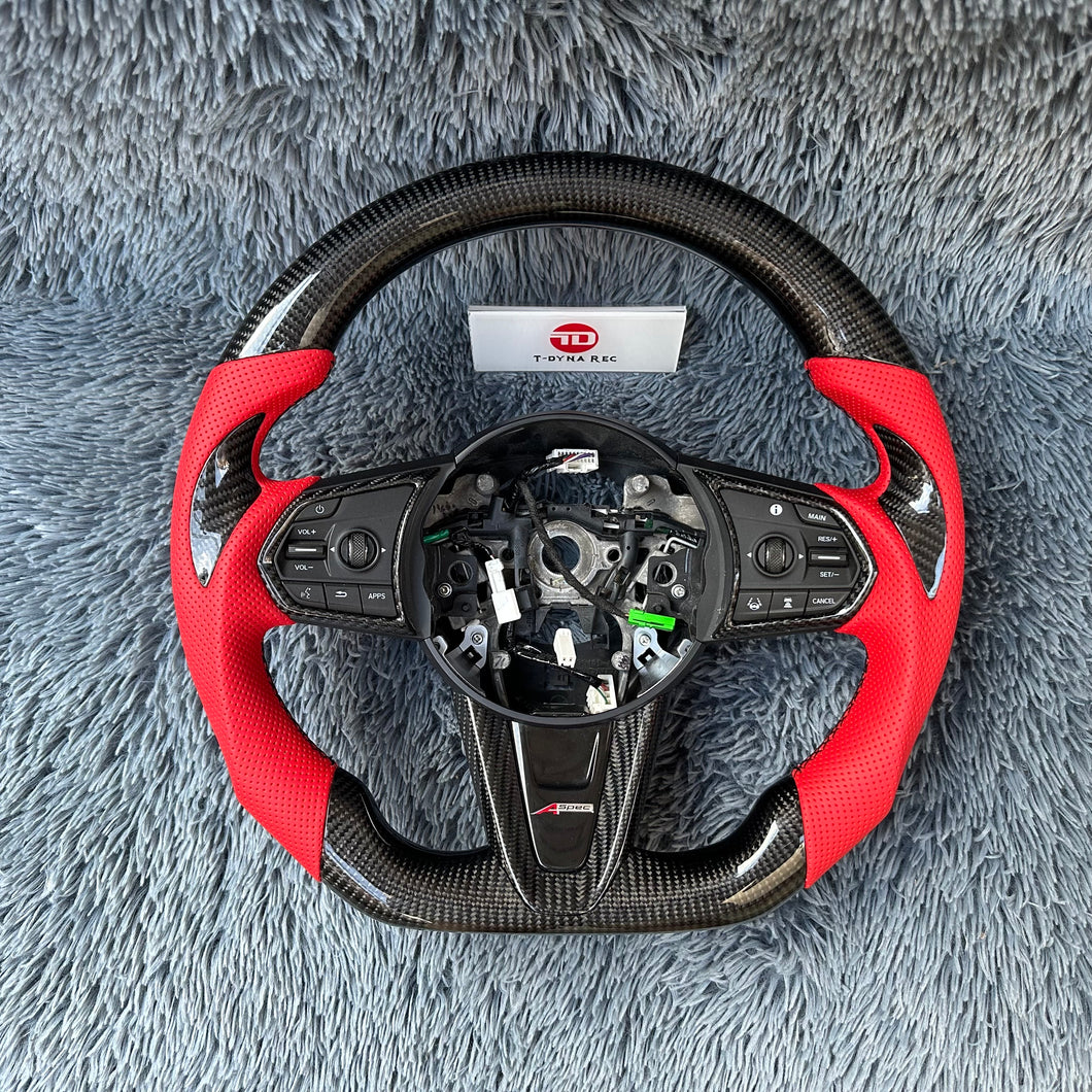 TTD Craft 2019-2024 RDX A-Spec Advance Package SH-AWD Carbon Fiber Steering Wheel