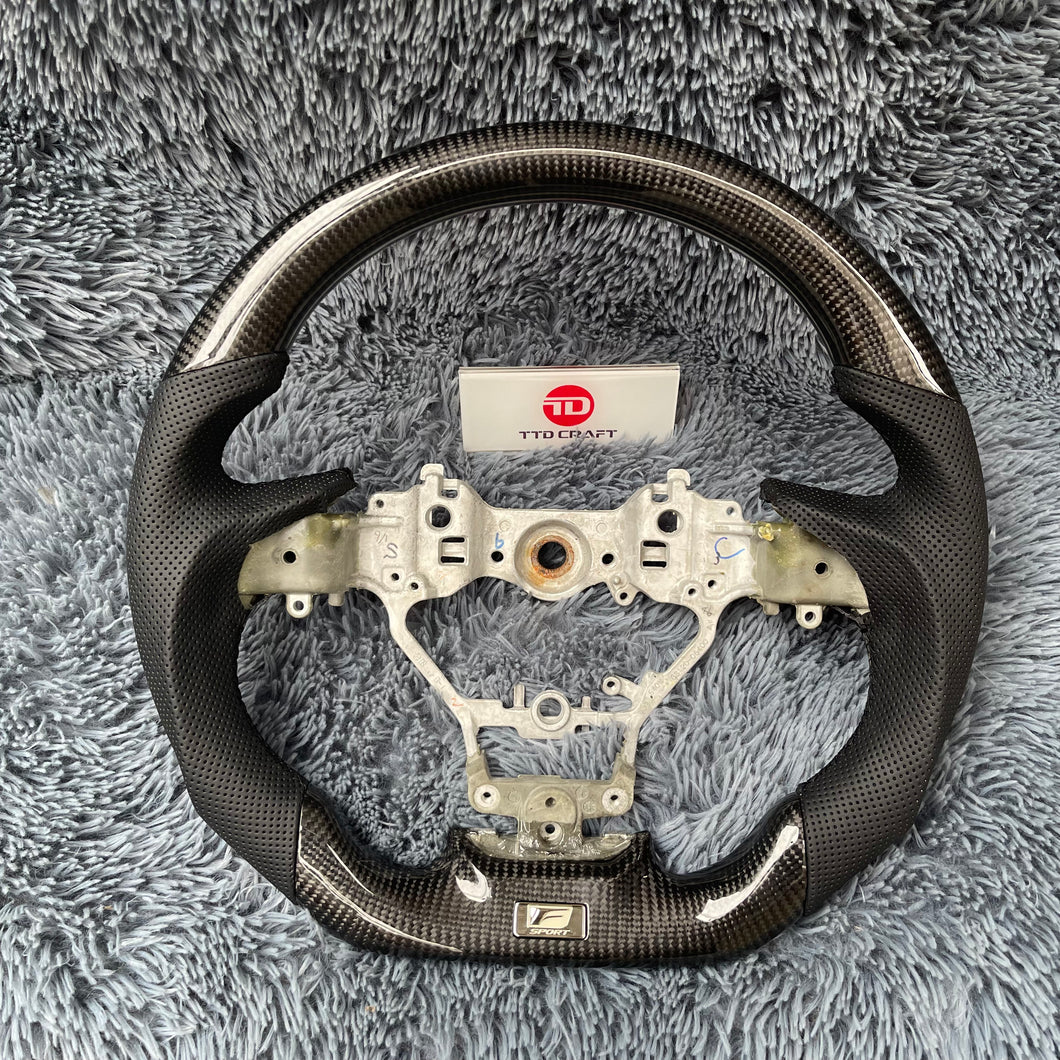 TTD Craft  Lexus 2016-2020 RX350 350l 450h /  ES350 ES300/ GS350  GS450/ LX570 / GX460  / GS300 GS200T Carbon Fiber Steering Wheel