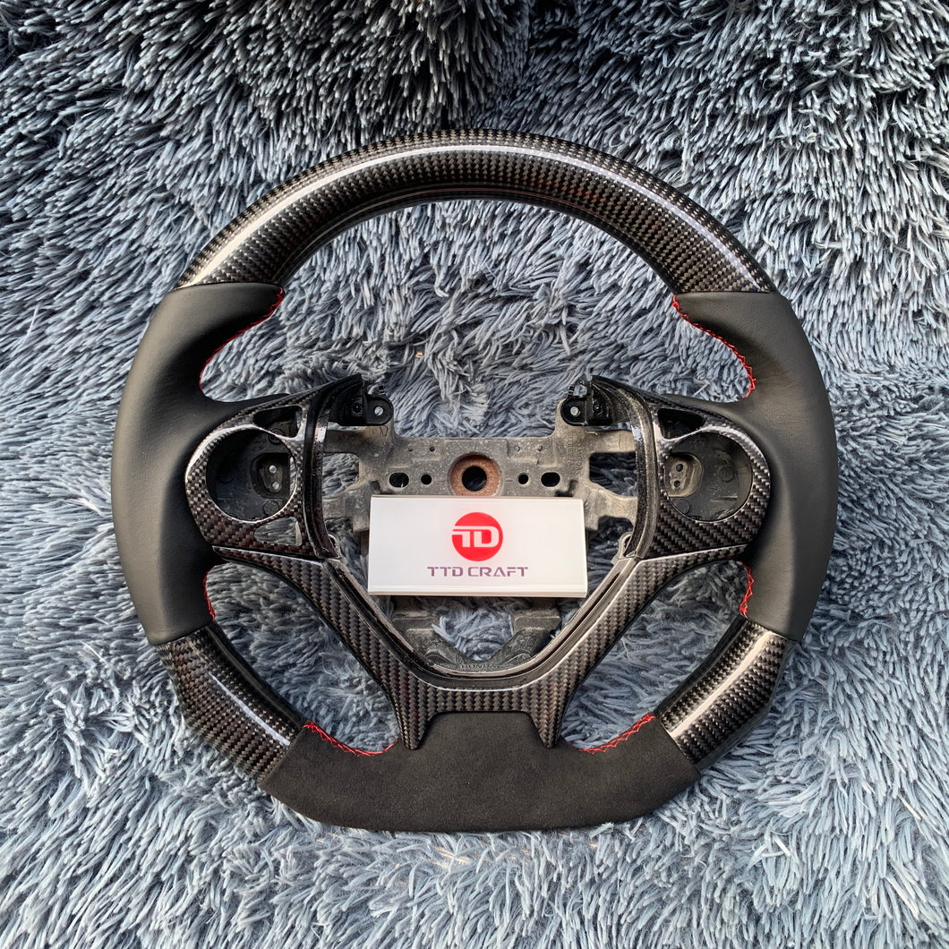 TTD Craft  9th gen Civic 2012-2015 Type R FK2  SI Carbon Fiber Steering Wheel