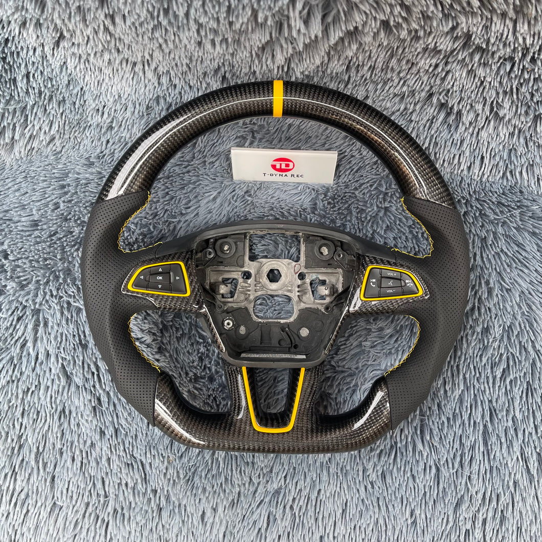 TTD Craft Ford 2015-2018 Focus Mk3 RS/ST Carbon Fiber Steering Wheel