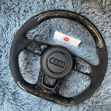 Charger l&#39;image dans la galerie, TTD Craft Audi B9 A3 A4 A5 S3 S4 S5 RS3 RS4 RS5 Sport Carbon Fiber Steering Wheel

