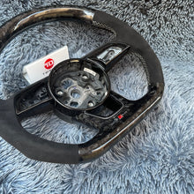 Charger l&#39;image dans la galerie, TTD Craft Audi B9 A3 A4 A5 S3 S4 S5 RS3 RS4 RS5 Sport Carbon Fiber Steering Wheel
