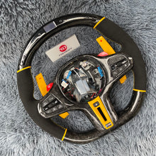 Charger l&#39;image dans la galerie, TTD Craft  BMW F40 F44 F87 F82 F83  G20 G21 G28 G22 G80  Carbon Fiber Steering wheel
