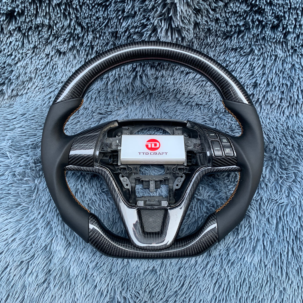 TTD Craft  2007-2011  CRV  EX LX SE Carbon Fiber Steering Wheel