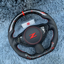 Lade das Bild in den Galerie-Viewer, TTD Craft Nissan Z34 Carbon Fiber Steering Wheel
