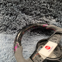 Carregar imagem no visualizador da galeria, Volante de fibra de carbono TTD Craft Mk7 GTI /R Jetta 2019-2020
