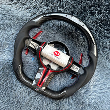 Load image into Gallery viewer, TTD Craft  BMW M5  M6 F10 F11 F06 F12 F13 F01 F02 F03 F04 F85 F86 Carbon Fiber  Steering Wheel
