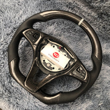 Charger l&#39;image dans la galerie, TTD Craft Benz W176 GLK350 GLK500 C250 C300 C350 C180 Carbon Fiber Steering Wheel
