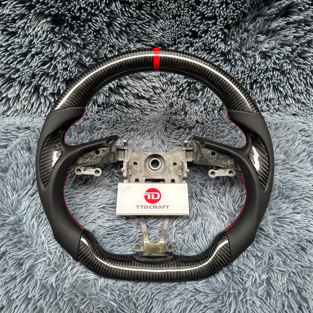 TTD Craft  2009-2016 Genesis Coupe Carbon Fiber Steering Wheel