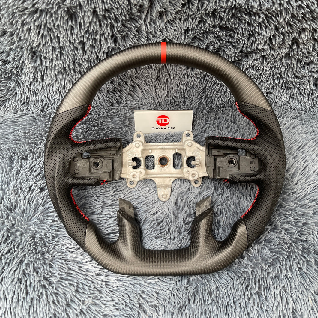 TTD Craft  2019-2023 Dodge Ram 1500 2500 3500 Carbon Fiber Steering Wheel