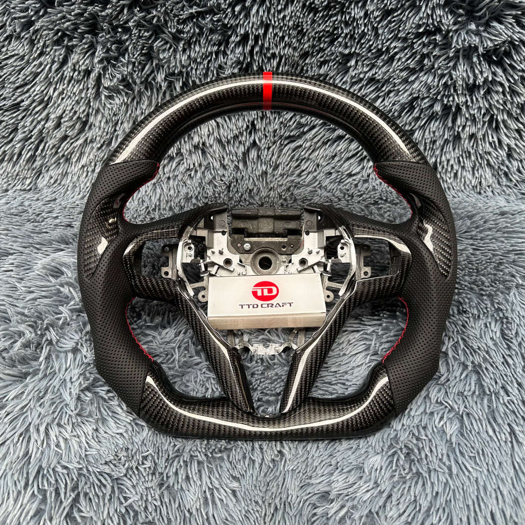 TTD Craft Honda CRZ 2010-2016  Carbon Fiber Steering Wheel