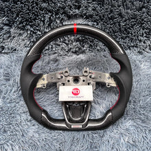 將圖片載入圖庫檢視器 Kia Stinger GT 2018-2024 Real Carbon Fiber Steering Wheel |TTD Craft
