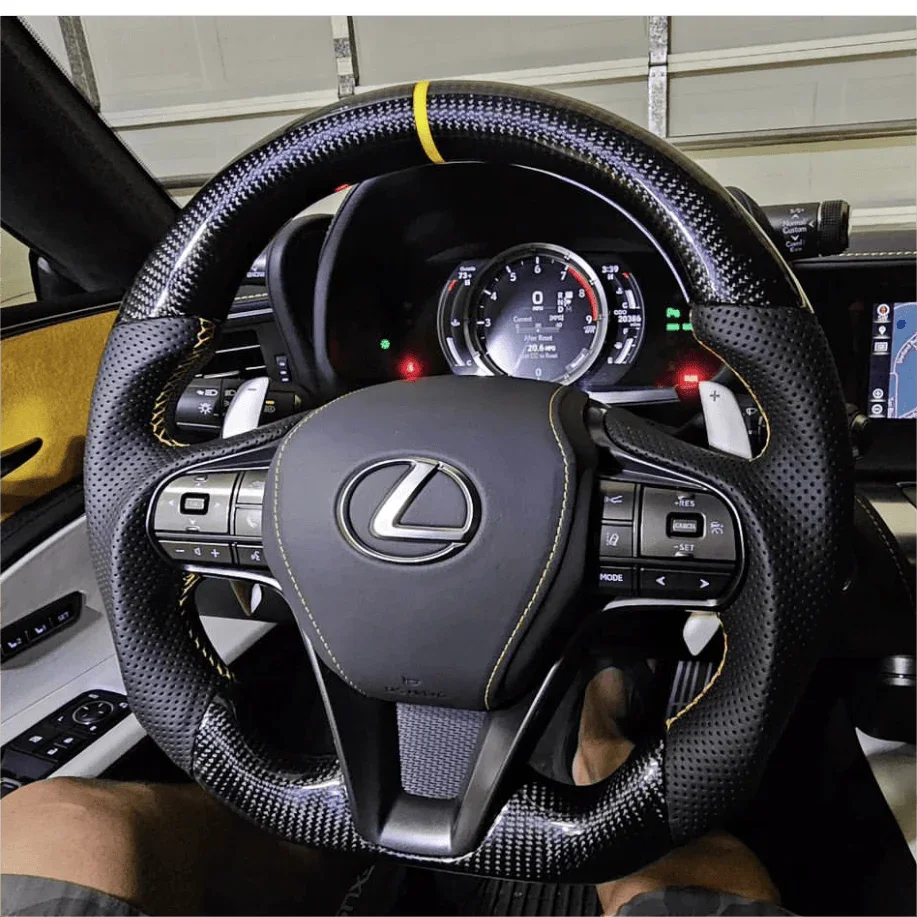TTD Craft Lexus 2017-2026 LC 500 Carbon Fiber Steering Wheel – TTD