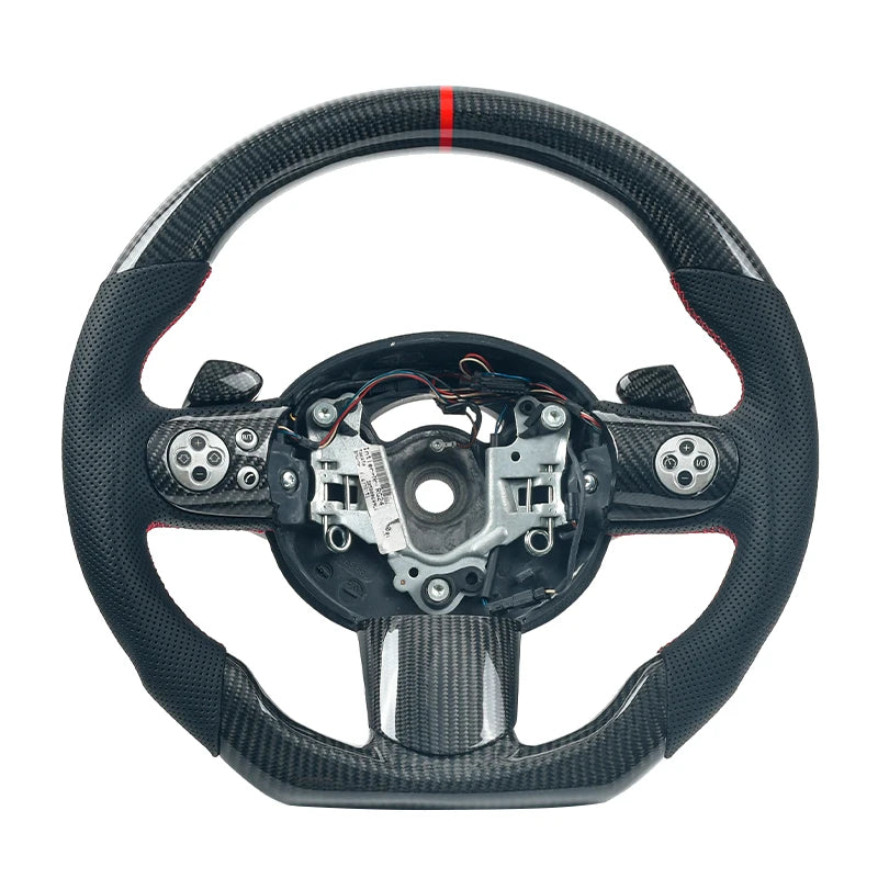 TTD Craft Custom 2007-2014 Mini cooper S Custom Carbon Fiber Steering Wheel