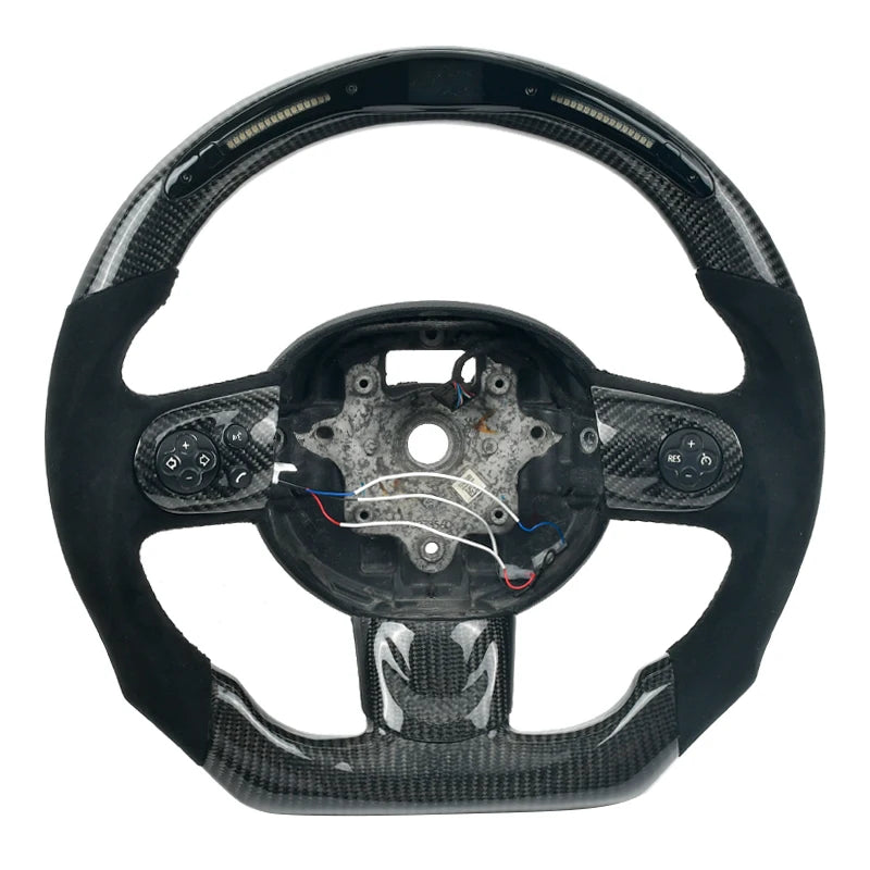 TTD Craft Custom 2007-2014 Mini cooper S Custom Carbon Fiber Steering Wheel