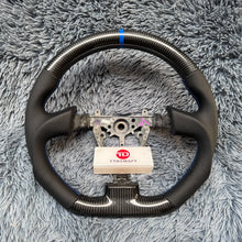 Cargar imagen en el visor de la galería, Volante de fibra de carbono TTD Craft para Subaru WRX STI 2004-2007
