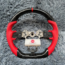 Cargar imagen en el visor de la galería, Volante de fibra de carbono TTD Craft para Subaru WRX/STI 2015-2021
