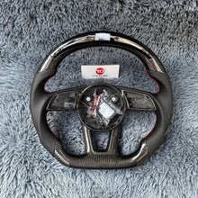 Lade das Bild in den Galerie-Viewer, TTD Craft Audi 2017-2020 8V B9 A3 S3 RS3 A4 S4 A5 S5 RS5 Kohlefaserlenkrad mit LED
