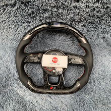 Load image into Gallery viewer, Custom Audi A5 S5 RS5 Forged Carbon Fiber Steering Wheel With LED |TTD Craft
