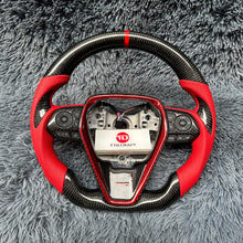 Load image into Gallery viewer, 2021-2024 Toyota Venza XU80 Real Carbon Fiber Steering Wheel | TTD Craft

