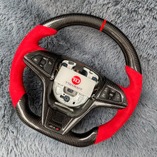將圖片載入圖庫檢視器 Chevy Camaro Cruze Malibu Trax Carbon Fiber Steering Wheel | TTD Craft
