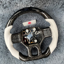 Загрузить изображение в средство просмотра галереи, Carbon Fiber Steering Wheel for 2016-2023 Dodge Charger | TTD Craft
