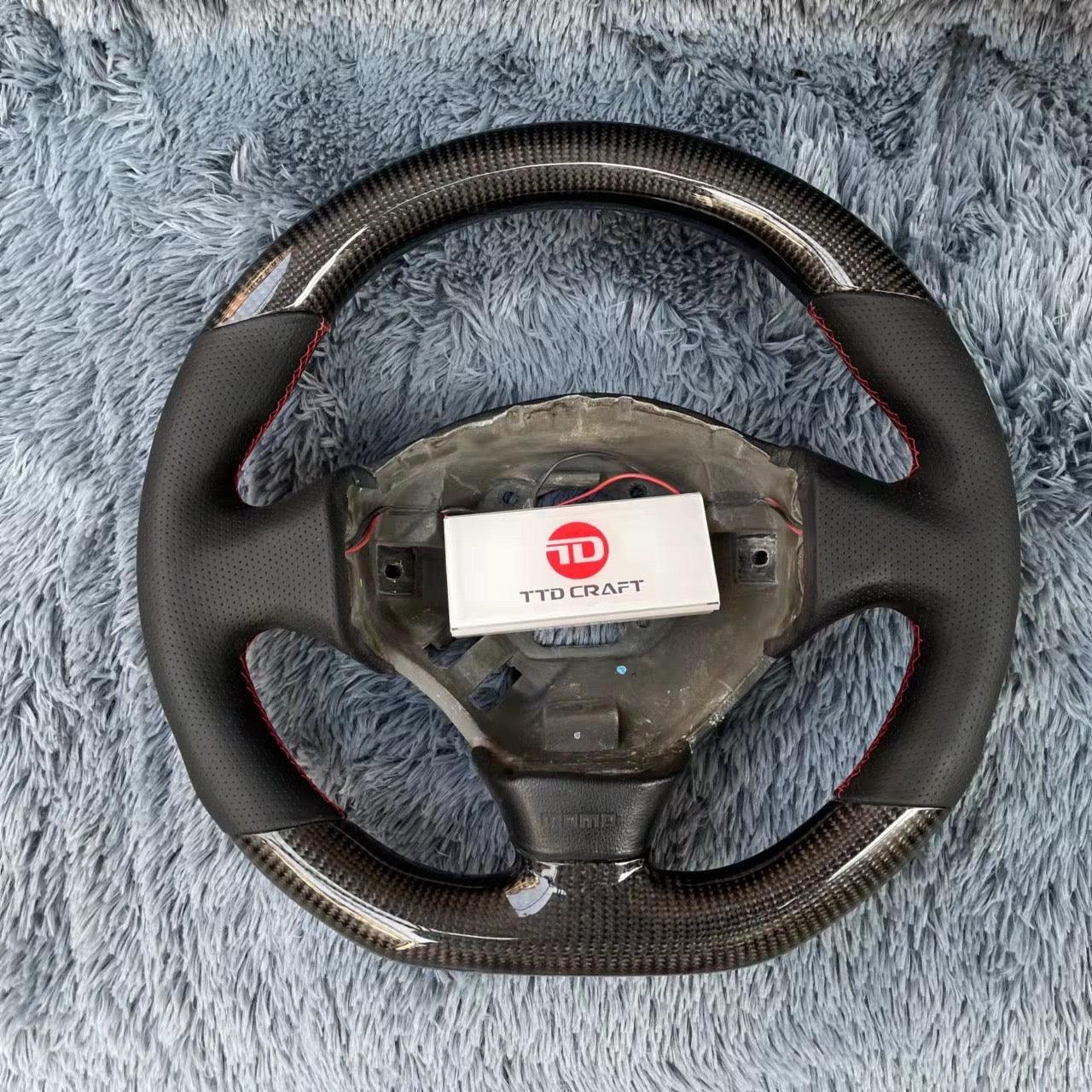 Custom Carbon Fiber Steering Wheel For Honda EK9 Civic | TTD Craft