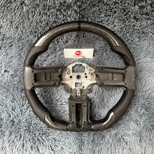Load image into Gallery viewer, Ford Mustang GT500 Racing Carbon Fiber Steering Wheel 10-14 | TTD Craft
