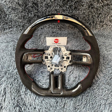 Load image into Gallery viewer, Custom Carbon Fiber Steering Wheel for 2015-2017 Ford Mustang | TTD Craft
