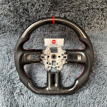 Cargar imagen en el visor de la galería, Volante de fibra de carbono TTD Craft 2018-2023 Mustang
