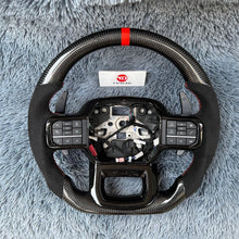 將圖片載入圖庫檢視器 2021-2026 Ford F150 Raptor Carbon Fiber Steering Wheel | TTD Craft
