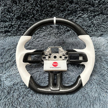 Load image into Gallery viewer, Ford Mustang Carbon Fiber Steering Wheel 2018-2023 Custom Wheel | TTD Craft
