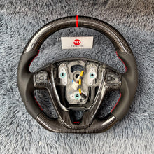 Cargar imagen en el visor de la galería, Volante de fibra de carbono TTD Craft Ford USA versión 2014-2019 Fiesta
