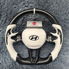 Load image into Gallery viewer, Carbon Fiber Steering Wheel For Hyundai Elantra N / I20N / I30N |TTD Craft
