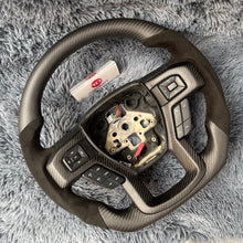 Загрузить изображение в средство просмотра галереи, Custom Carbon Fiber Steering Wheel for Ford F150 Raptor 15-20 | TTD Craft
