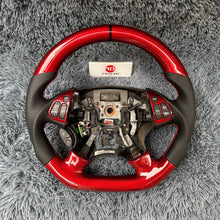 將圖片載入圖庫檢視器 Red Carbon Fiber Steering Wheel for 2004-2006 TL|TTD Craft
