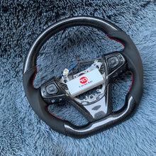 Load image into Gallery viewer, Toyota Camry 2014-2017 Custom Carbon Fiber Steering Wheel Rim | TTD Craft
