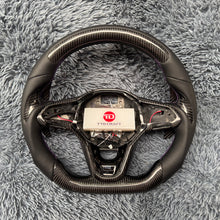 Load image into Gallery viewer, Custom VW Atlas 2020-2026  Carbon Fiber Steering Wheel with Paddle Shifters

