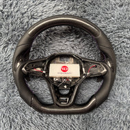 Custom VW Atlas 2020-2026  Carbon Fiber Steering Wheel with Paddle Shifters