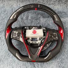 Lade das Bild in den Galerie-Viewer, TTD Craft  2015-2020 TLX  Type S A-Spec Advance Package SH-AWD V6 / 2014-2020 MDX Sport Hybrid SH-AWD V6 Carbon fiber Steering Wheel
